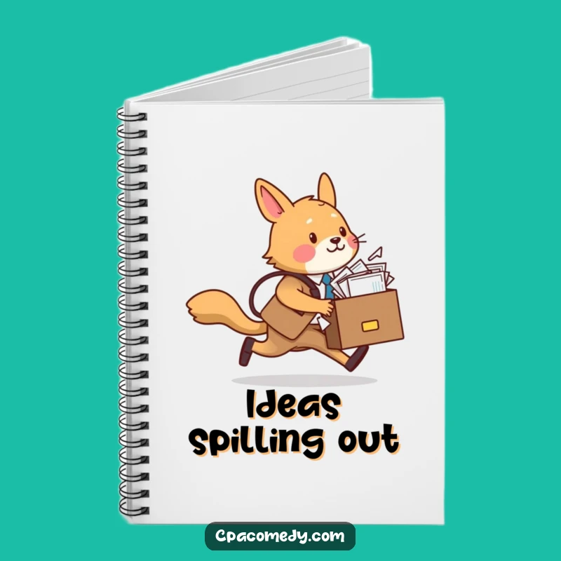 Funny Busy Animal Planner Notebook - Hilarious Gift for Organized Chaos Lovers