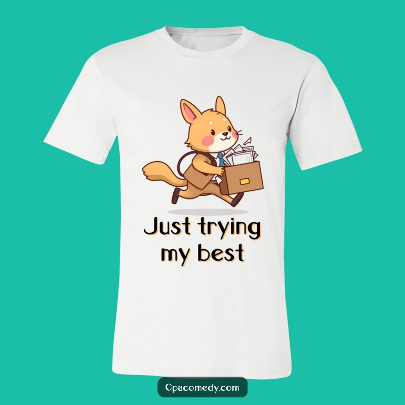 Funny Animal Workaholic T-Shirt - Hilarious Business Traveler Gift for Busy Bees